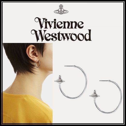 新作◆Vivienne Westwood◆ROSEMARY SMALL フープ ピアス
