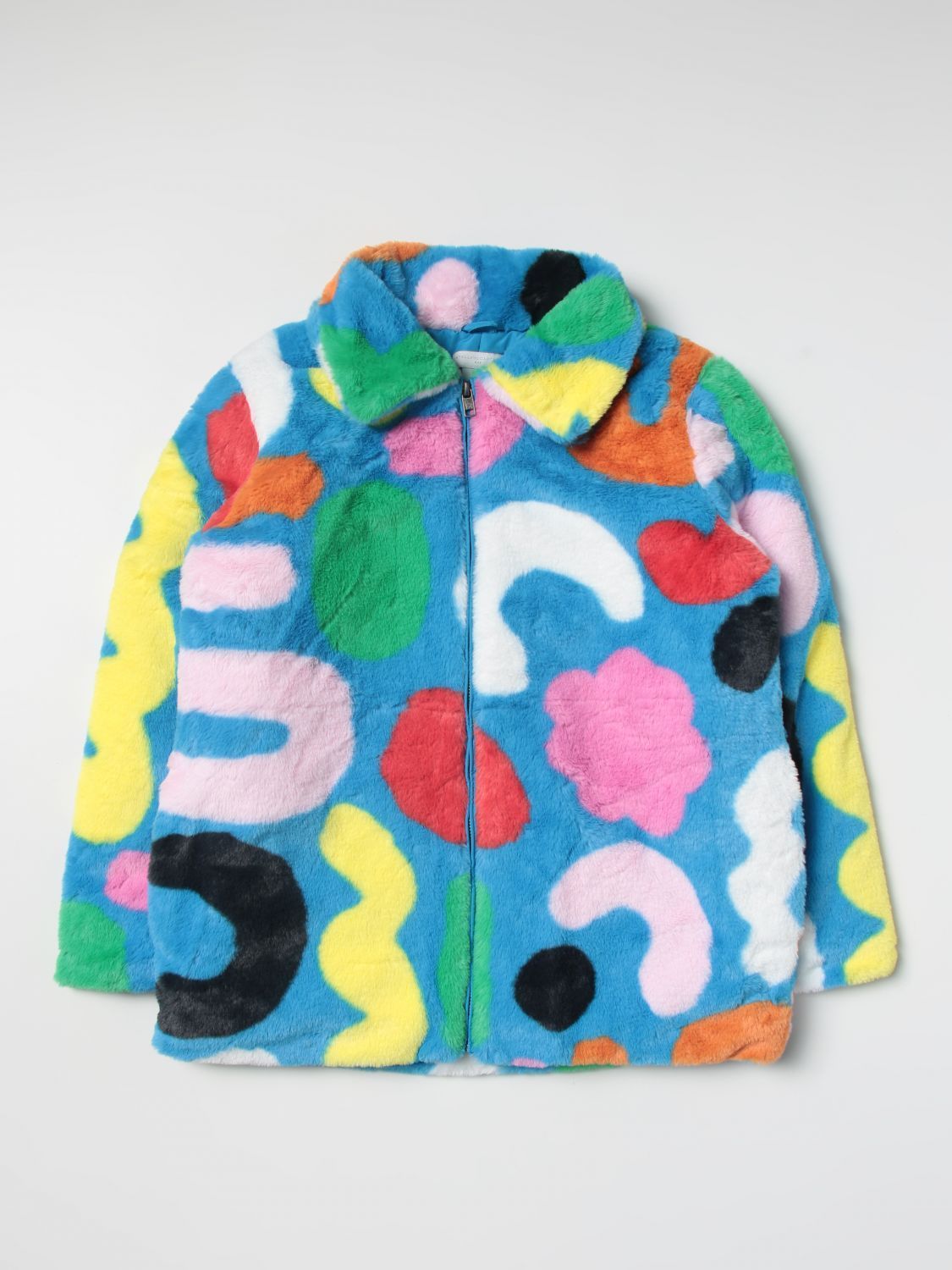2022AW Stella KIDS カラフルプリントコート (G-10Y) 2022AW Stella KIDS カラフルプリントコート (G-10Y)