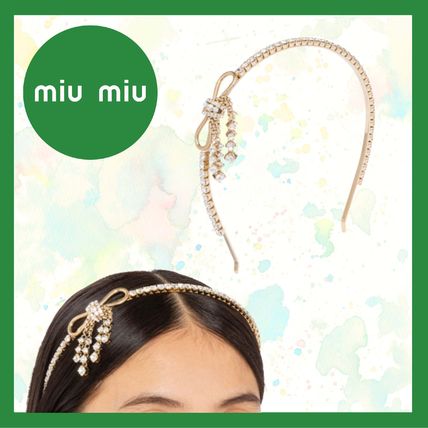 カチューシャ MiuMiu x ヘアアクセサリー(レディース)|新作を海外通販 ...