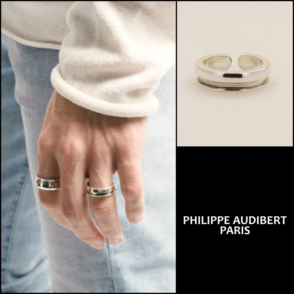 【Philippe Audibert】AHLO 幅広 シルバー リング ♪