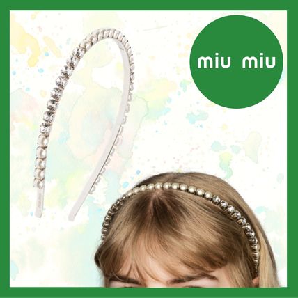 カチューシャ MiuMiu x ヘアアクセサリー(レディース)|新作を海外通販 ...