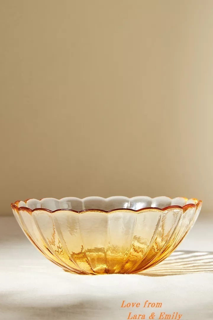 SALE☆ラス１即納☆涼し気なガラスのGlinda Glass Bowl 4枚SET SALE☆ラス1即納☆涼し気なガラスのGlinda Glass Bowl 4枚SET