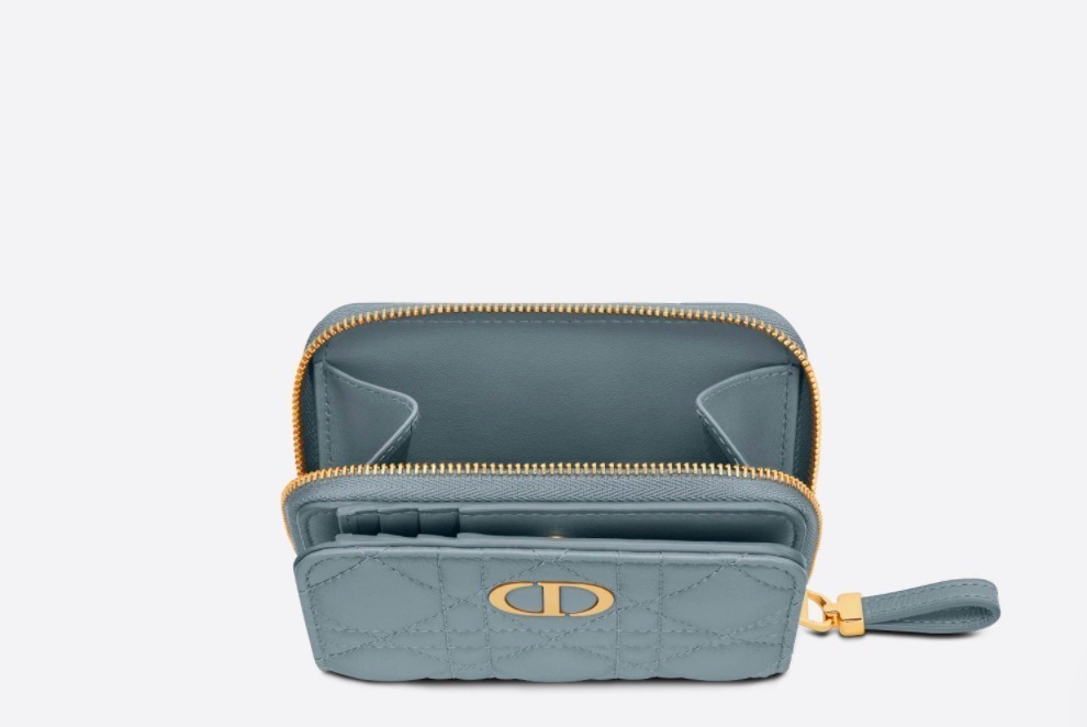 ディオール DIOR CARO バイフォールド ウォレット 二折り