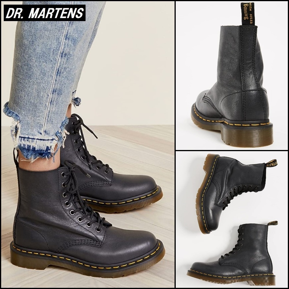 【Dr Martens】人気！ Pascal 8 Eye Virginia レザーブーツ ♪