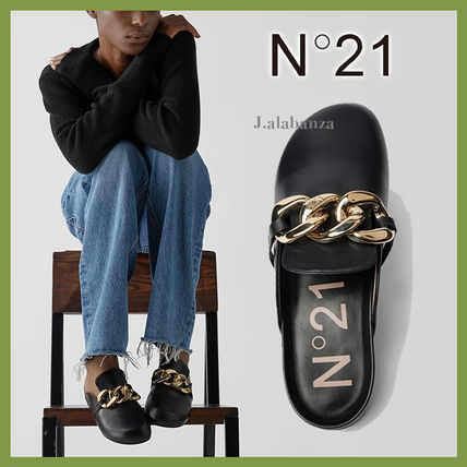N21 numero ventuno x ローファー・オックスフォード(レディース 割引オンラインストア 星 スタービジューローファー ヌメロ N˚21 ローファー/革靴