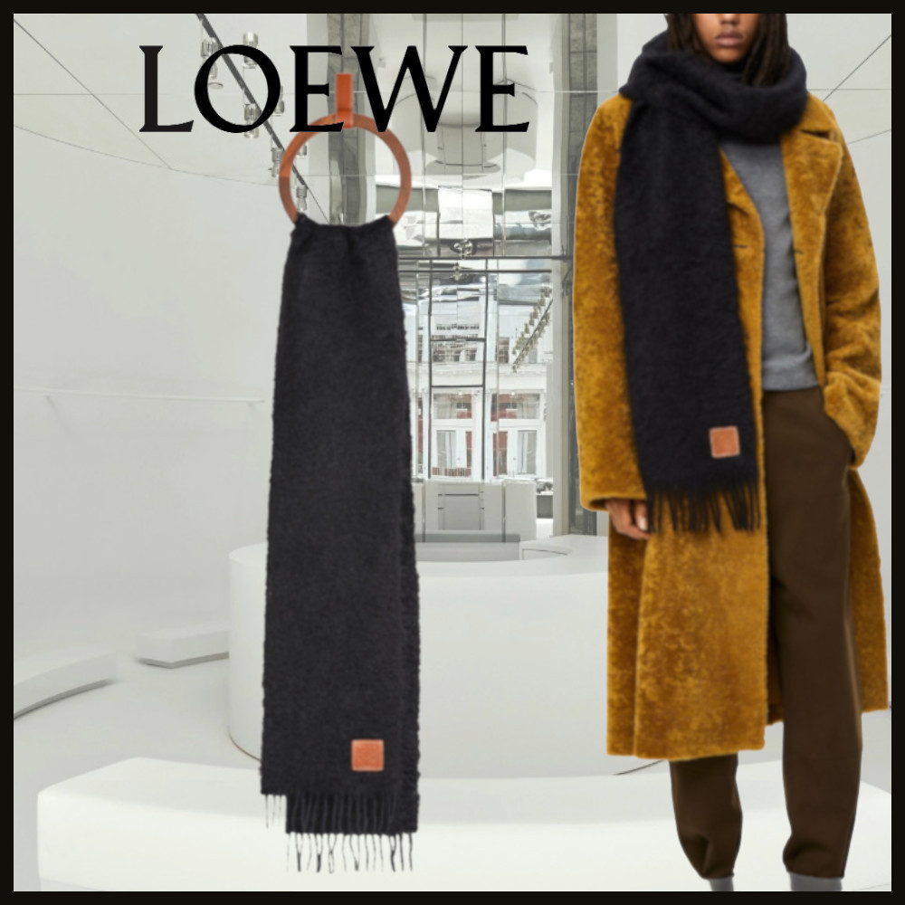 LOEWE】スカーフ/マフラー (ウール&モヘア) - simpauldesign.com