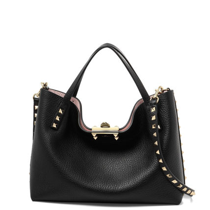 カーフスキン VALENTINO(ヴァレンティノ) ハンドバッグ(レディース ...