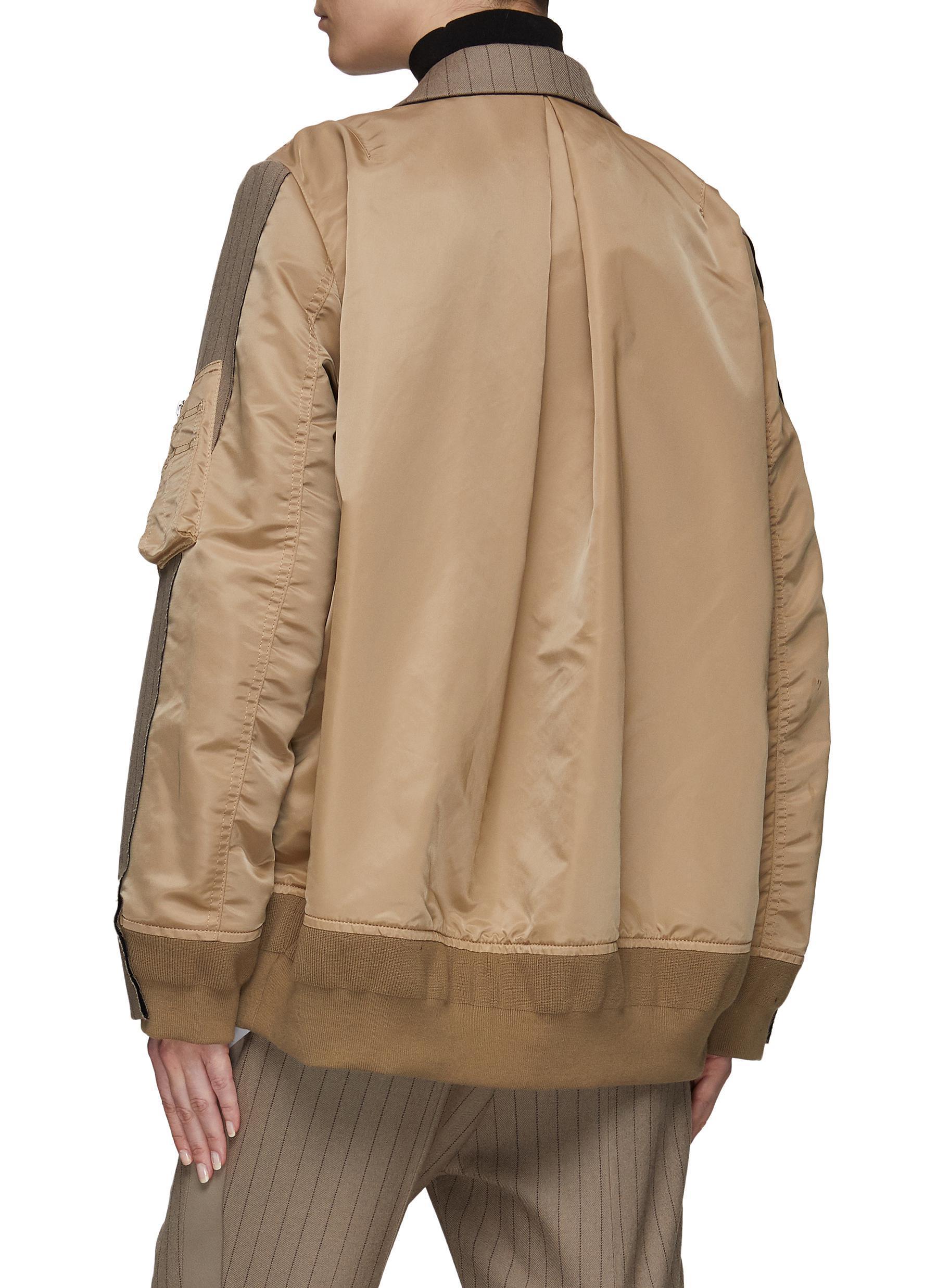 ◇関税込◇*sacai*ダブルブレストチョークストライプジャケット