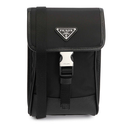 ナイロン,バッグ PRADA x スマホケース・テックアクセサリー(メンズ ...