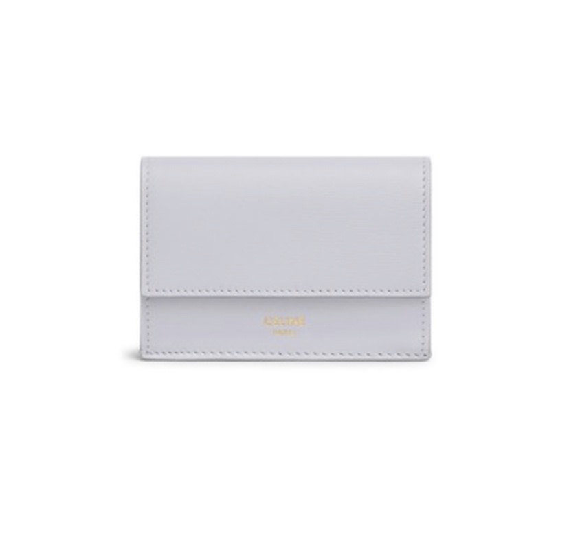 CELINE スムースカーフスキンの二つ折りウォレット 関税送料無料 ...
