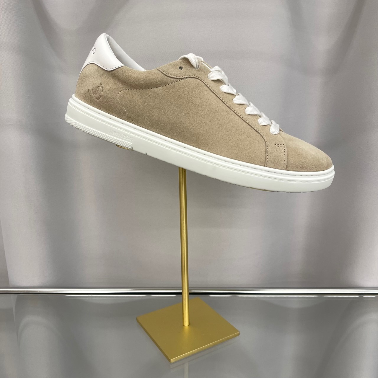 VIPセール! JIMMY CHOO スエード レースアップ スニーカー