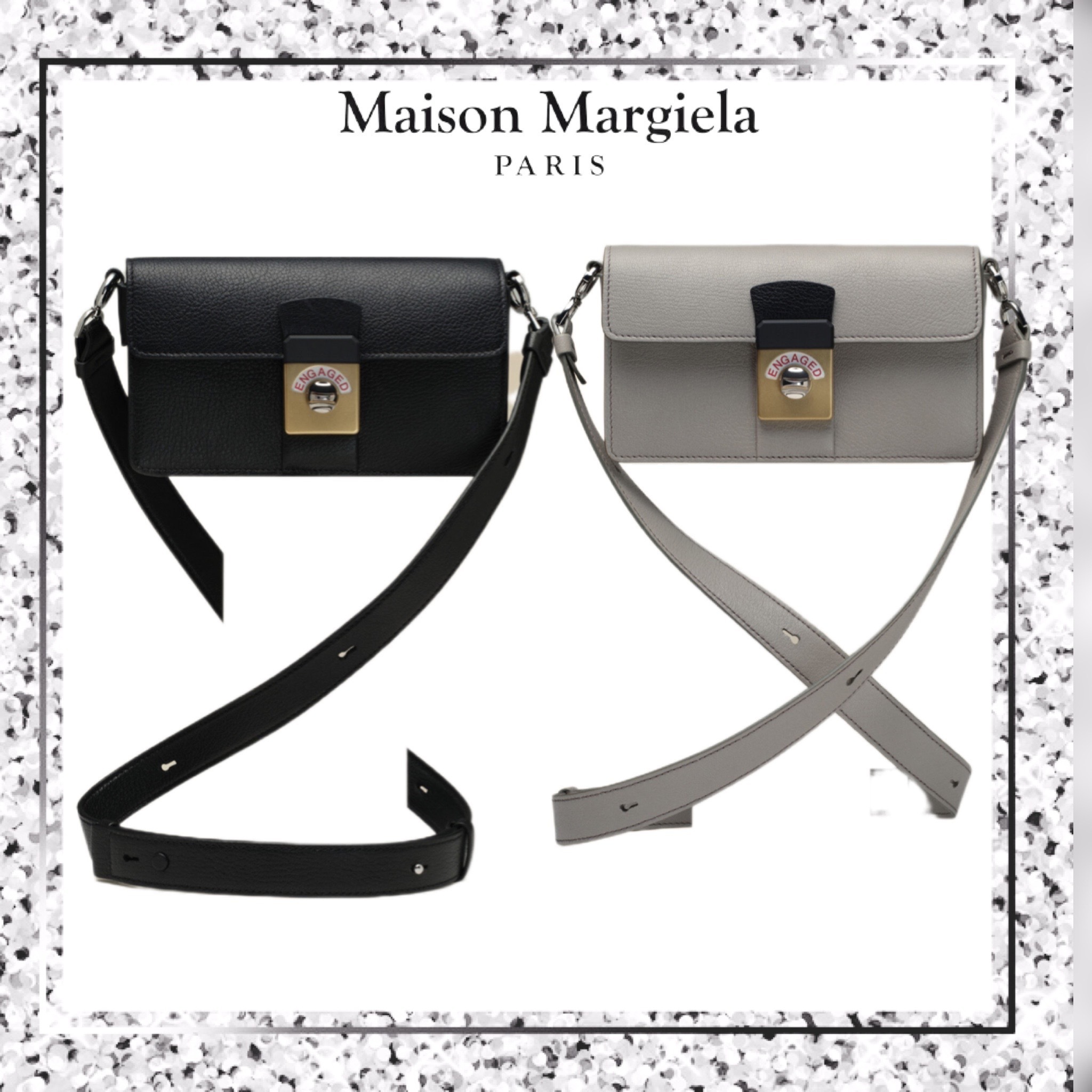 高価値セリー Maison Margiela】「ニュー バッグ ホリゾンタル ロック」 バッグ