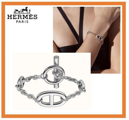 【HERMES】★ブレスレット シルバー Farandole bracelet