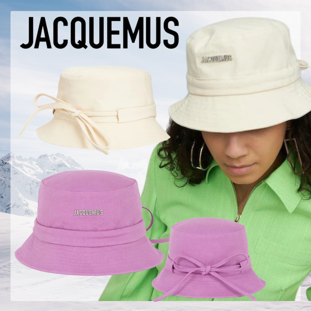 JACQUEMUS ロゴ入り コットン バケットハット LE BOB GADJO
