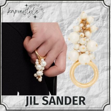 パール Jil Sander x 指輪・リング(レディース) - 海外通販のBUYMA 純正卸し売り Jil パールリング Sander リング