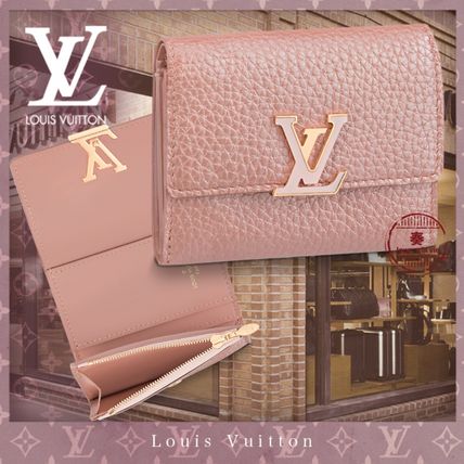 ピンク系 Louis Vuitton CAPUCINES x 折りたたみ財布(レディース ピンク系 Louis Vuitton CAPUCINES x 折りたたみ財布(レディース