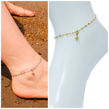 Anklets Casual Style Unisex Chain Party Style Office Style