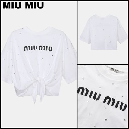 MiuMiu(ミュウミュウ) Tシャツ・カットソー(レディース) - 海外通販のBUYMA