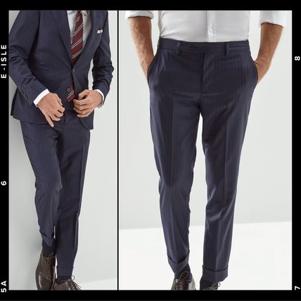 Brunello Cucinelli】ピンストライプ トラウザーズ - www.depotloc.fr