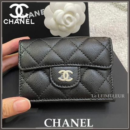 三つ折り CHANEL(シャネル) 財布・小物(レディース) - 海外通販のBUYMA