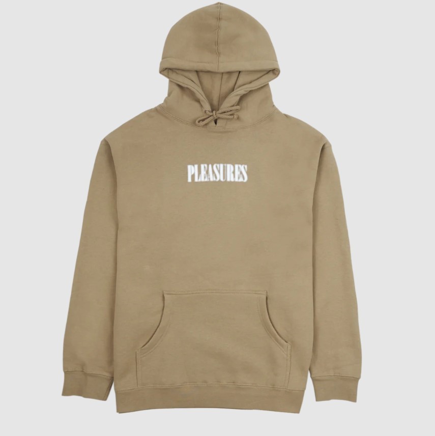 海外限定 PLEASURES ブラリイロゴ フーディ パーカー 送料関税込