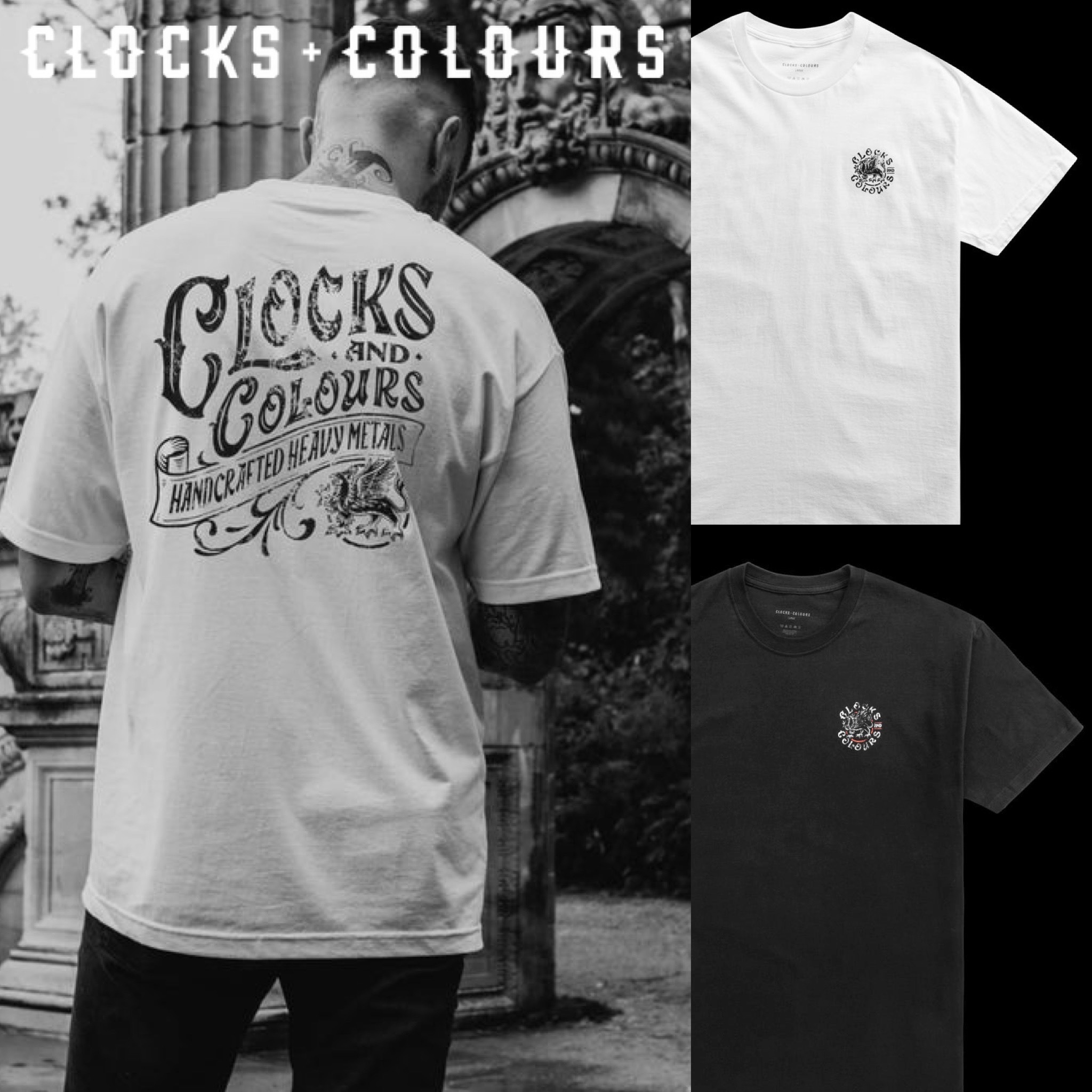カナダ発！送料無料☆【CLOCKS AND COLOURS】Tシャツ