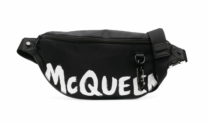 Alexander McQueen ロゴ ベルトバッグ - globalshippingmasterltd.com
