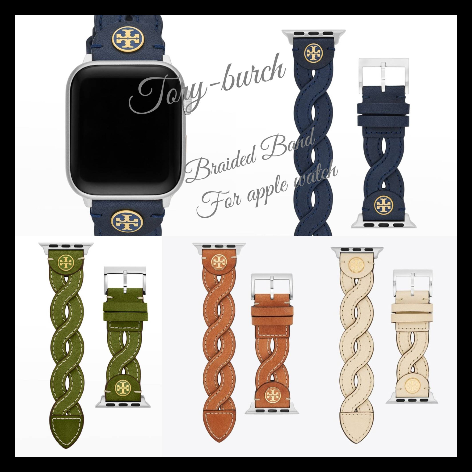 Tory Burch★Braided Band For apple watch バンド38~40★送料込