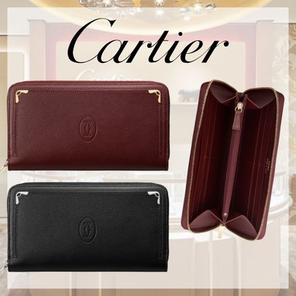 Cartier Long Wallets Zipped International Wallet, Must de Cartier