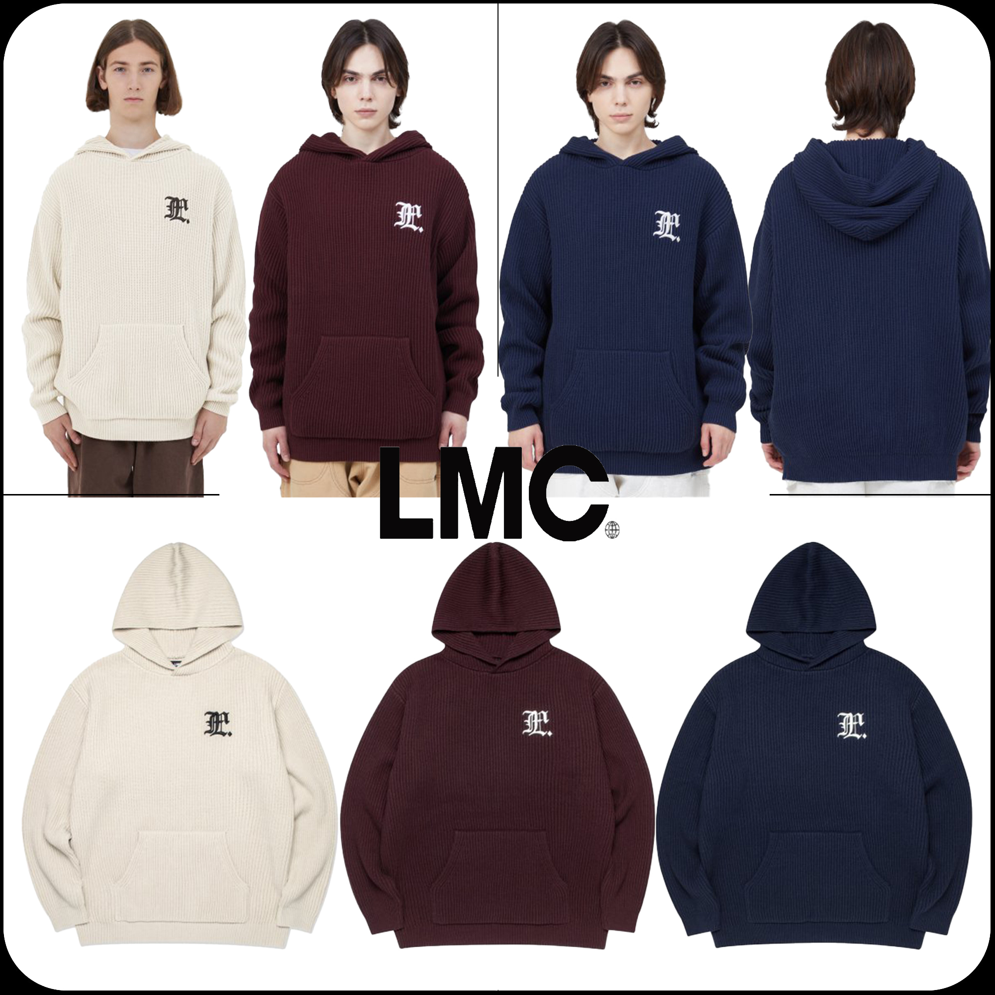 [ LMC ]★LMC GOTHIC KNIT HOODIE