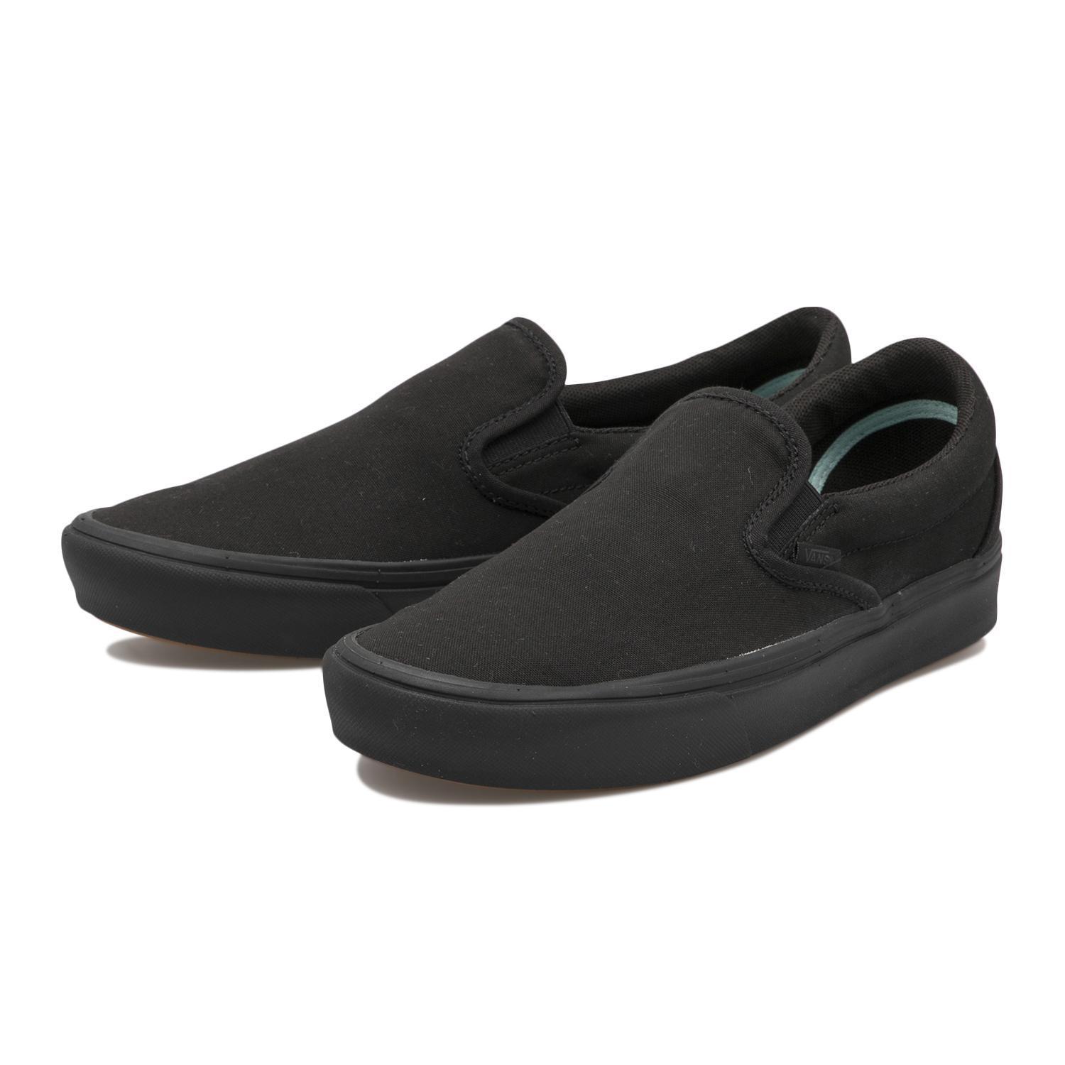 国内配送 VANS COMFYCUSH SLIP-ON BLACK /BLACK