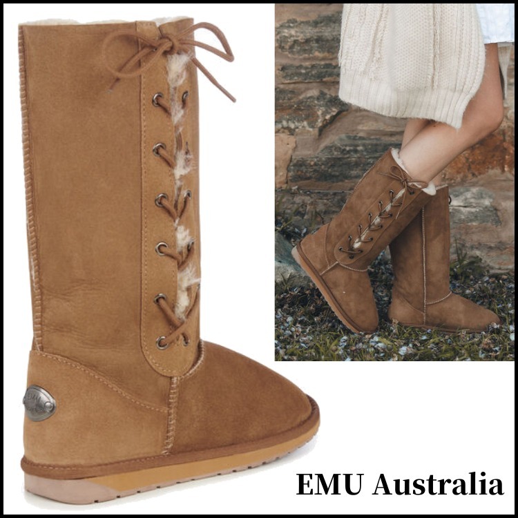 [EMU Australia]* Platinum Hi Lace* レースアップ ブーツ