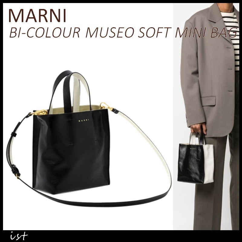 MARNI BI-COLOUR MUSEO SOFT MINI BAG ムゼオ ソフト ミニバッグ