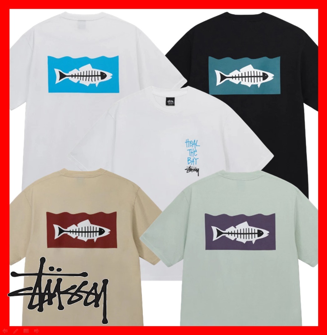 ★【STUSSY】★Stussy x Heal The Bay Pigment Dyed T-Shir.t★