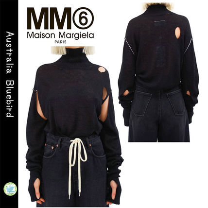 異素材ミックス MM6 Maison Margiela x トップス(レディース) - 海外 値下げセール 異素材 トップス メゾンマルジェラ mm6 テーラードジャケット