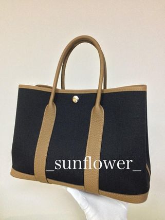 ブラック(黒)系 HERMES Garden Party - 海外通販のBUYMA
