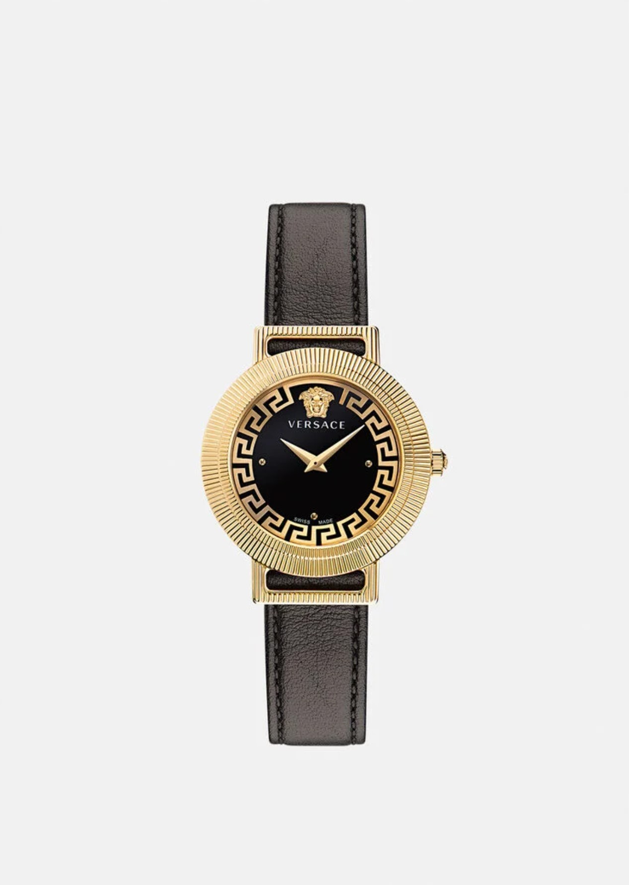 新品未使用】ヴェルサーチ グレカロゴウォッチ 36mm シルバー