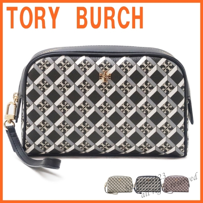 【即発】トリーバーチ TORY BURCH バッグ ポーチ 化粧ポーチ