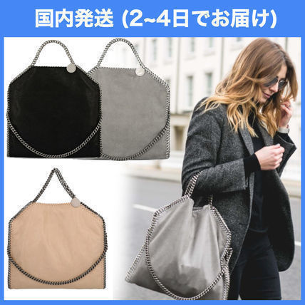 グレー(灰色)系 Stella McCartney FALABELLA x トートバッグ ...
