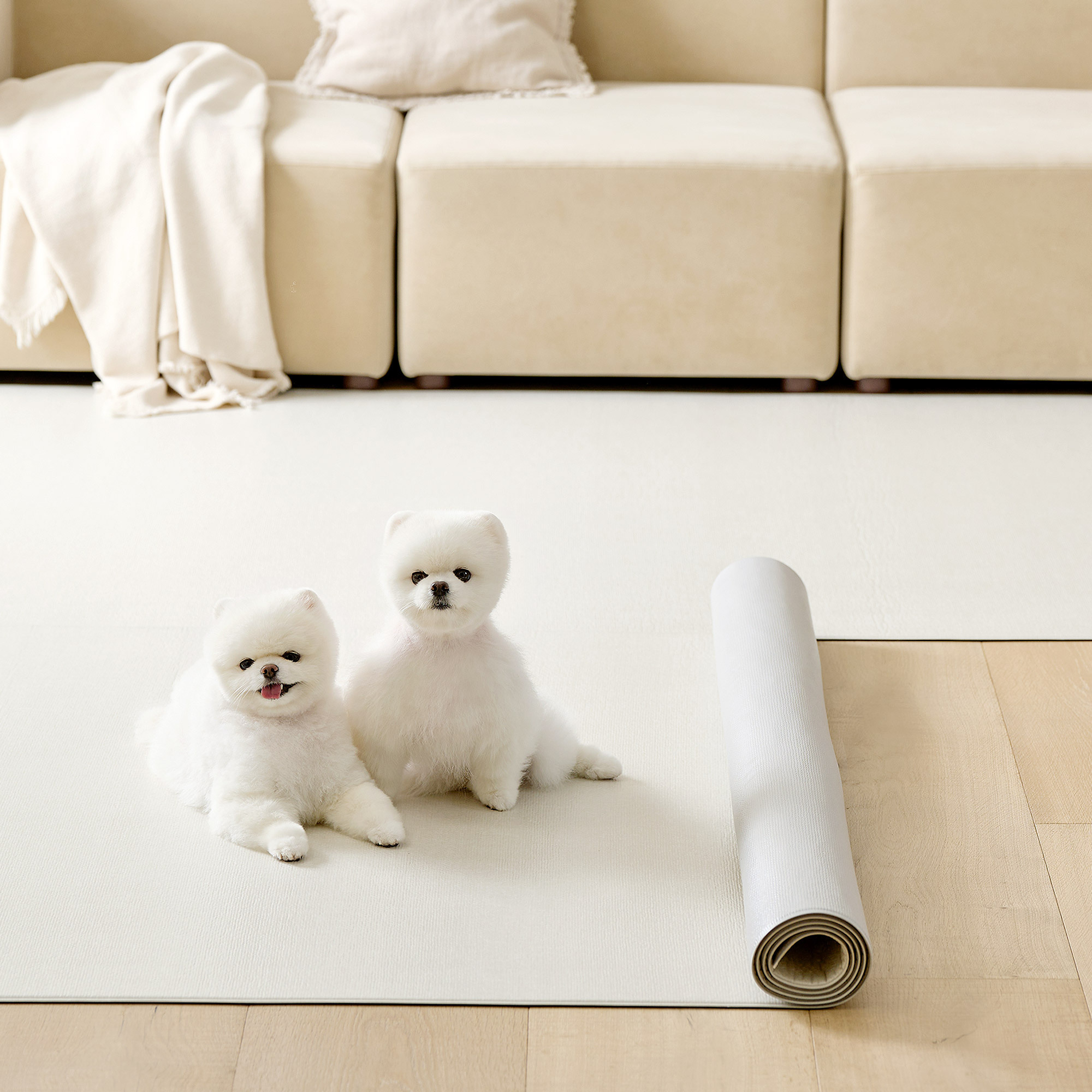 [廊下マット] ペット 滑り止めマット ペットマット 防水 PVC 犬