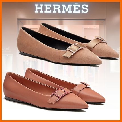 HERMES x フラットシューズ(レディース) - 海外通販のBUYMA
