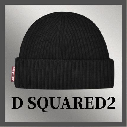 D SQUARED2(ディースクエアード) ニットキャップ・ビーニー(メンズ ...
