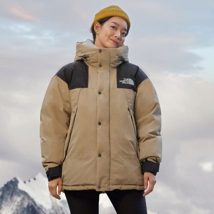 THE NORTH FACE 2022-23FW Unisex Street Style Logo Down Jackets