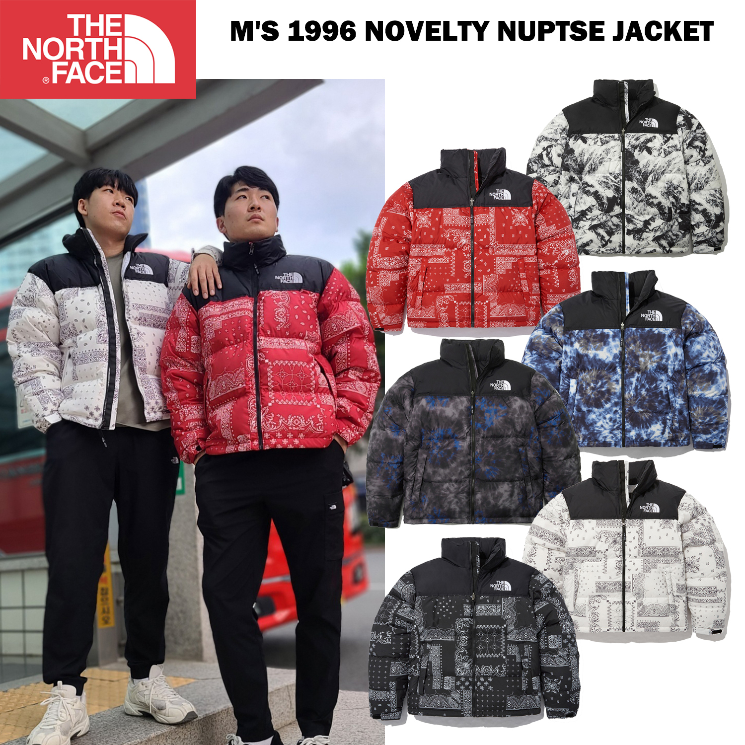 THE NORTH FACE ★ M'S 1996 NOVELTY NUPTSE JACKET ★兼用★6色