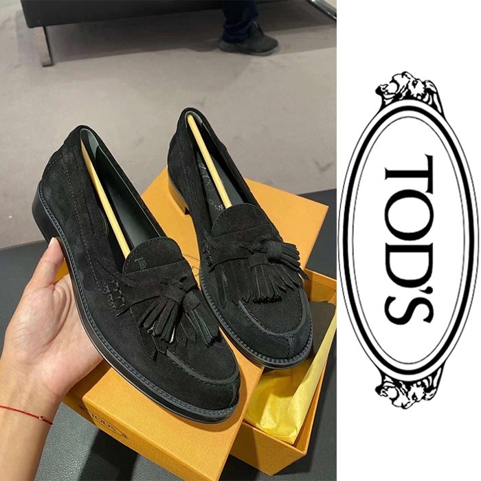 TOD´S トッズ プレーントゥ ローファー 黒 ブラック TOD´S トッズ プレーントゥ ローファー 黒 ブラック