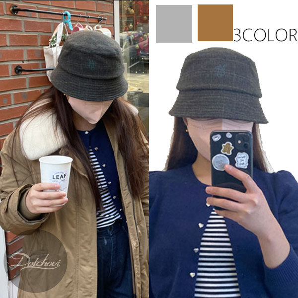 ハット MARDI MERCREDI WOOL BUCKET HAT MU5659
