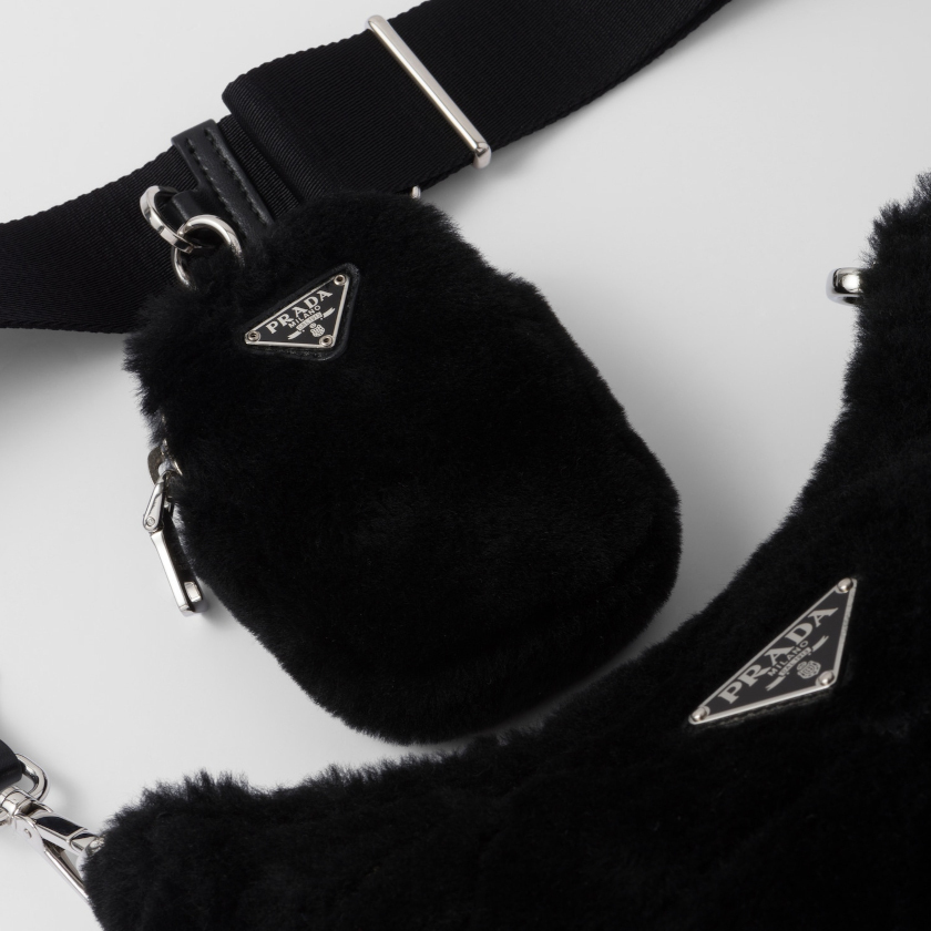 累積売上第1位【PRADA☆プラダ】シープファーショルダーバッグ