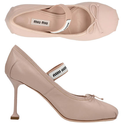 リボンパンプス MiuMiu x 靴・シューズ(レディース) - 海外通販のBUYMA