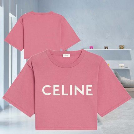 ピンク系 CELINE(セリーヌ) Tシャツ・カットソー(レディース ...