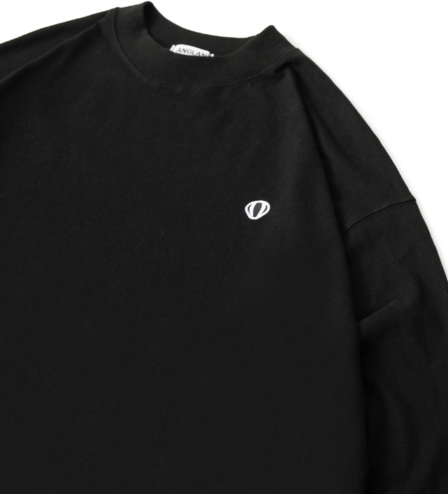 【ANGLAN】22FW★ [AG] Layered Basic Trim Long Sleeve Layered Basic Trim Long Sleeve - Black - ANGLAN | 60
